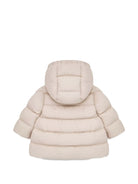 Giubbino Charlotte per neonata Moncler Kids beige con finitura imbottita L29511C00003597YW 21E MONCLER KIDS 