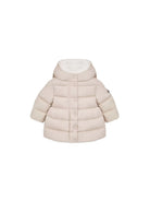 Giubbino Charlotte per neonata Moncler Kids beige con finitura imbottita L29511C00003597YW 21E MONCLER KIDS 