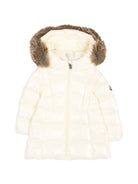 Giubbino Emma per neonata Moncler Kids bianco con design trapuntato L29511C00004597Z8 034 MONCLER KIDS 