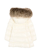 Giubbino Emma per neonata Moncler Kids bianco con design trapuntato L29511C00004597Z8 034 MONCLER KIDS 