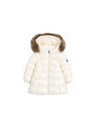 Giubbino Emma per neonata Moncler Kids bianco con design trapuntato L29511C00004597Z8 034 MONCLER KIDS 