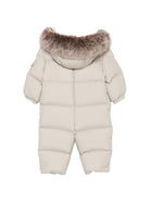 Tuta da neve Yorick per neonati Moncler Kids beige con design trapuntato L29511G00001597YW 20N MONCLER KIDS 