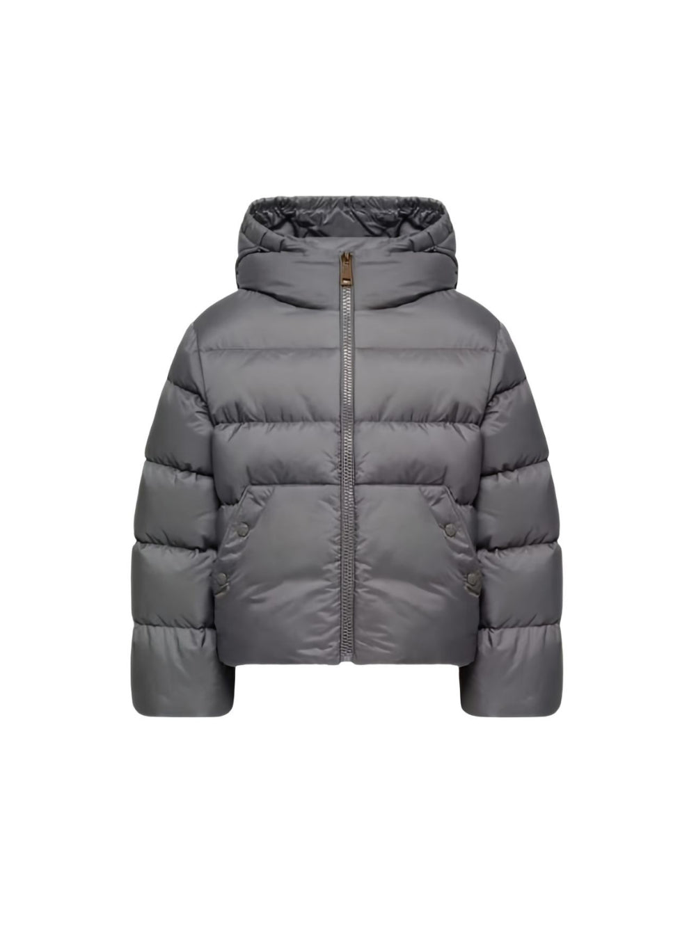 Giubbino Xhante per bambina Moncler Enfant grigio con tessuto principale idrorepellente L29541A0003353A5E 93L MONCLER KIDS 
