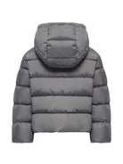 Giubbino Xhante per bambina Moncler Enfant grigio con tessuto principale idrorepellente L29541A0003353A5E 93L MONCLER KIDS 