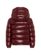 Giubbino per bambini Moncler Enfant bordeaux con design imbottito L29541A00035597Z8 464 MONCLER KIDS 