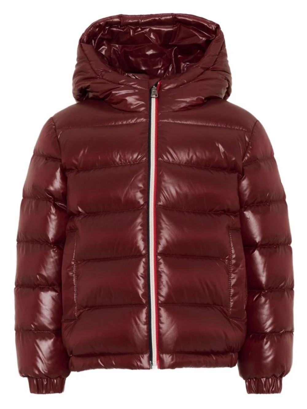 Giubbino per bambini Moncler Enfant bordeaux con design imbottito L29541A00035597Z8 464 MONCLER KIDS 