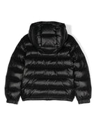 Piumino New Aubert per bambino Moncler Enfant nero con design imbottito L29541A00035597Z8 999 MONCLER KIDS 