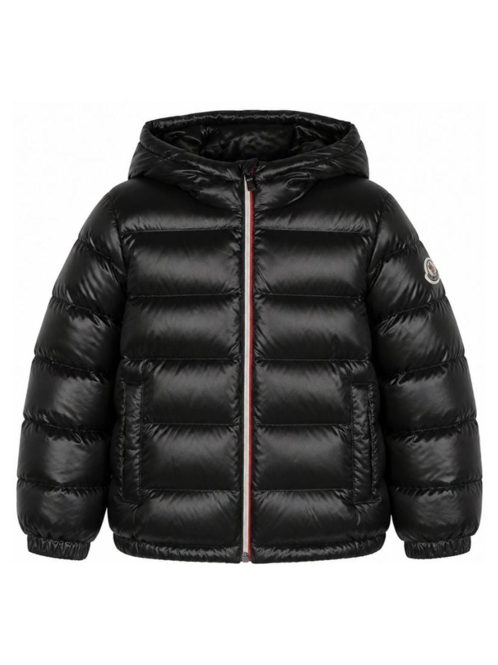 Piumino New Aubert per bambino Moncler Enfant nero con design imbottito L29541A00035597Z8 999 MONCLER KIDS 