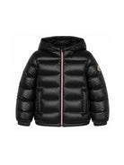 Piumino New Aubert per bambino Moncler Enfant nero con design imbottito L29541A00035597Z8 999 MONCLER KIDS 