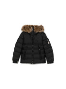 Giubbino New Byronf per bambino Moncler Kids nero con imbottitura in piuma d'oca L29541A0005353A5E 999 MONCLER KIDS 