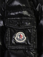 Piumino Badyf per bambino Moncler Kids nero con cappuccio con bordo in finta pelliccia L29541A00054597Z8 999 MONCLER KIDS 