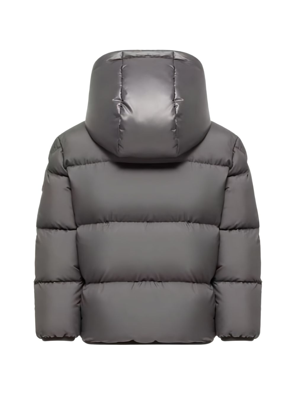 Giubbino Barin per bambino Moncler Enfant grigio imbottiture in piuma L29541A00065597YW 921 MONCLER KIDS 