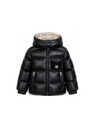 Giubbino Yule per bambino Moncler Kids nero con design imbottito L29541A00066597YX 778 MONCLER KIDS 
