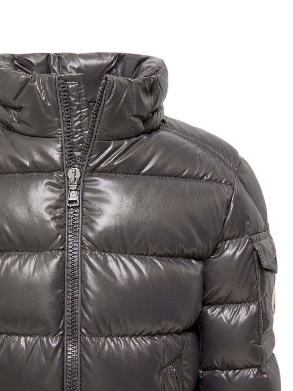 Giubbino Maya per bambini Moncler Kids grigio con design imbottito L29541A1252068950 918 MONCLER KIDS 