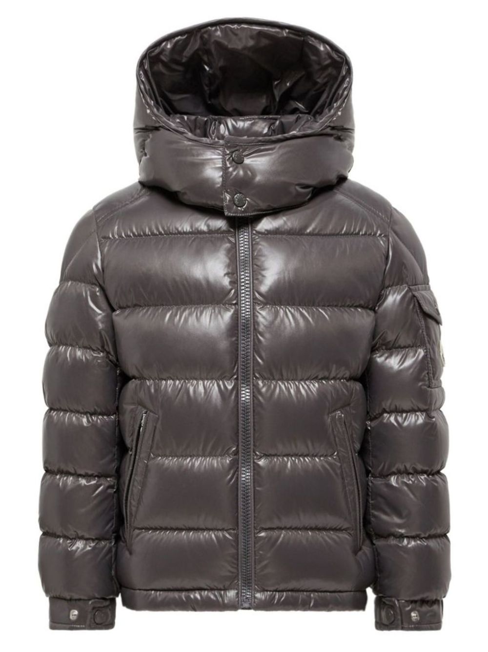 Giubbino Maya per bambini Moncler Kids grigio con design imbottito L29541A1252068950 918 MONCLER KIDS 