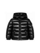 Giubbino Bady per bambini Moncler Kids nero con design imbottito L29541A5271068950 999 MONCLER KIDS 