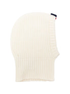 Balaclava per bambino Moncler Kids beige con logo ricamato sul davanti L29543G00015M4281 034 MONCLER KIDS 