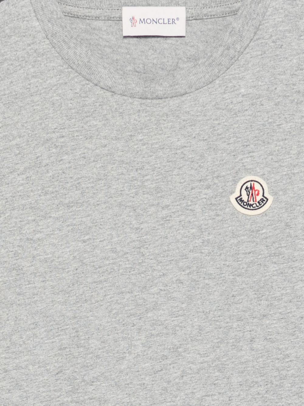 Set di tre t-shirt per bambino Moncler Enfant multicolore con logo sul davanti L29548C0001389AT9 3P9 MONCLER KIDS 