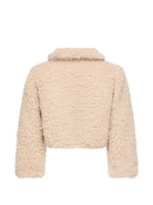 Giubbino per bambina Moncler Kids bianco in tinta pelliccia L29548G0003489B1S 036 MONCLER KIDS 