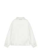 Camicia per bambina Monnalisa Kids bianca con applicazione fiori sul collo 11H300 8109 0001 MONNALISA KIDS 