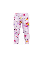 Leggings per bambina Monnalisa Kids lilla a fiori e pois 11H406 8653 0063 MONNALISA KIDS 