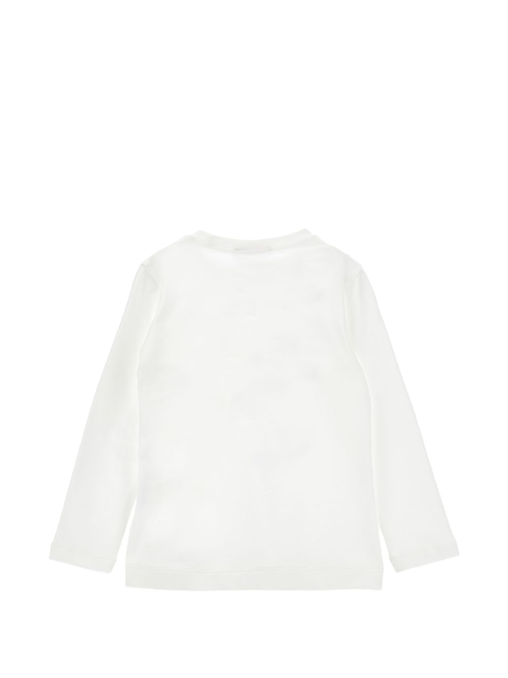 T-shirt per bambina Monnalisa Kids bianca con stampa grafica 11H622 8201 0198 MONNALISA KIDS 