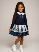 Abito per bambina Monnalisa Kids x Disney con stampa Paperina 11H915 8625 0156 MONNALISA KIDS 