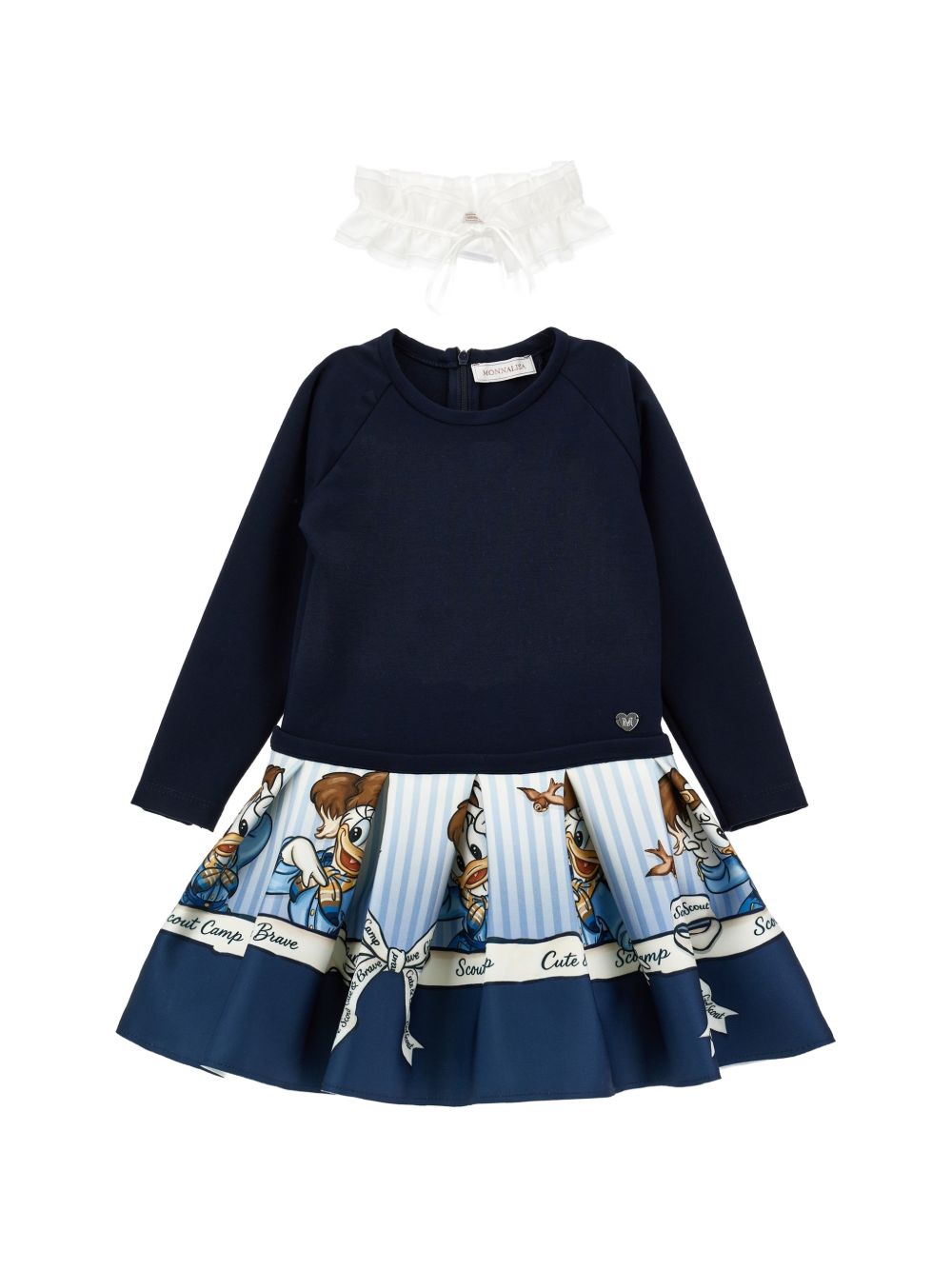 Abito per bambina Monnalisa Kids x Disney con stampa Paperina 11H915 8625 0156 MONNALISA KIDS 
