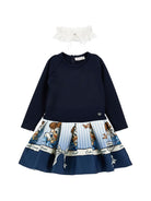 Abito per bambina Monnalisa Kids x Disney con stampa Paperina 11H915 8625 0156 MONNALISA KIDS 
