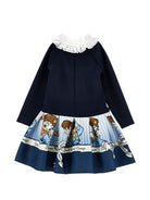 Abito per bambina Monnalisa Kids x Disney con stampa Paperina 11H915 8625 0156 MONNALISA KIDS 