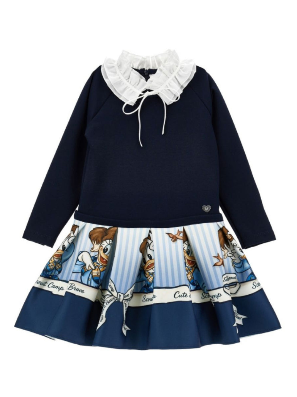 Abito per bambina Monnalisa Kids x Disney con stampa Paperina 11H915 8625 0156 MONNALISA KIDS 