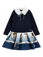 Abito per bambina Monnalisa Kids x Disney con stampa Paperina 11H915 8625 0156 MONNALISA KIDS 