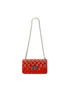 Borsa a spalla per bambina Monnalisa Kids rossa trapuntata con cristalli 17H000 8726 0043 MONNALISA KIDS 