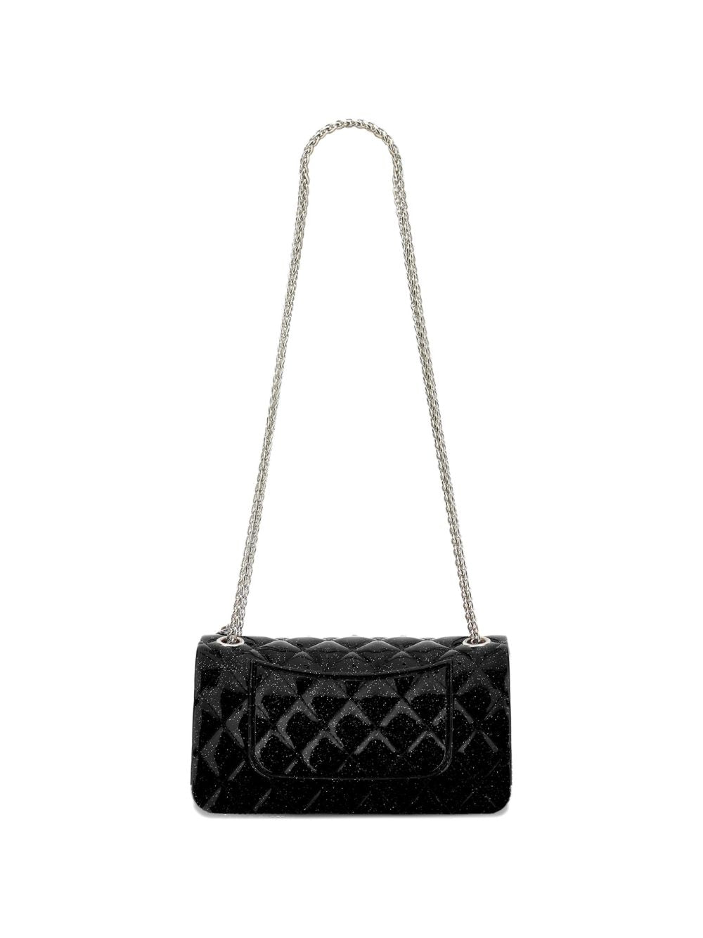 Borsa a spalla per bambina Monnalisa Kids nera trapuntata con cristalli 17H000 8726 0050 MONNALISA KIDS 
