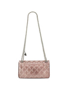 Borsa a spalla per bambina Monnalisa Kids rosa trapuntata con cristalli 17H000 8726 094F MONNALISA KIDS 