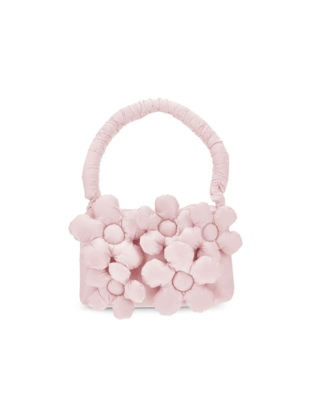 Borsa per bambina Monnalisa Kids rosa con applicazione fiori in rilievo 17H001 8026 0013 MONNALISA KIDS 