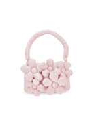 Borsa per bambina Monnalisa Kids rosa con applicazione fiori in rilievo 17H001 8026 0013 MONNALISA KIDS 