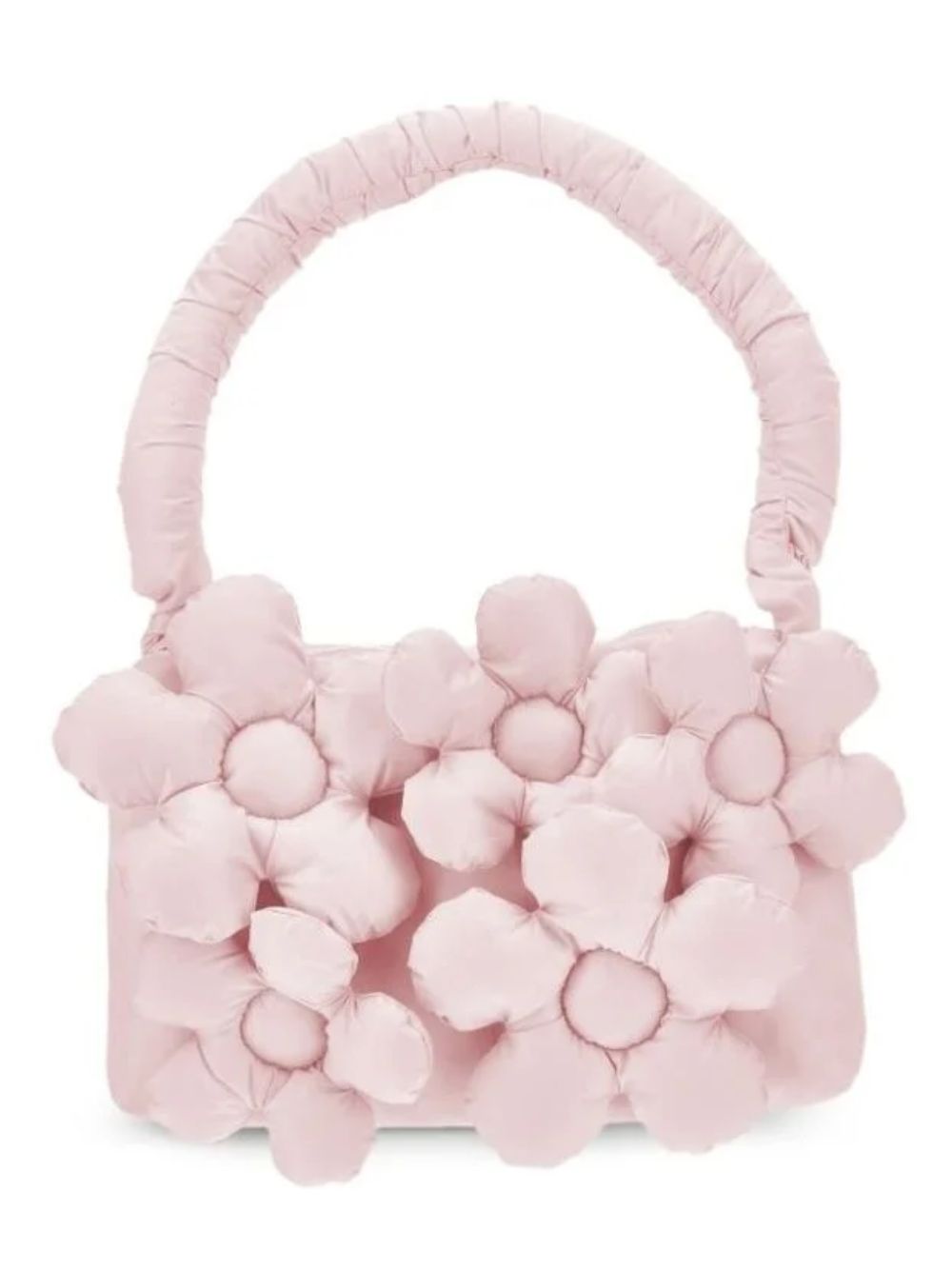Borsa per bambina Monnalisa Kids rosa con applicazione fiori in rilievo 17H001 8026 0013 MONNALISA KIDS 