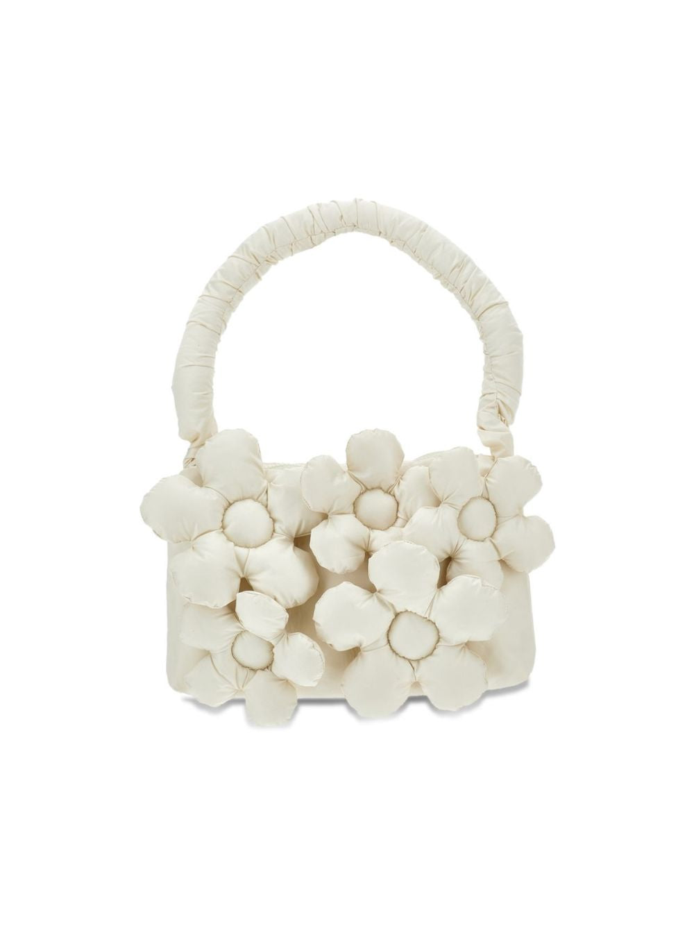 Borsa per bambina Monnalisa Kids bianca con design imbottito 17H001 8026 029F MONNALISA KIDS 