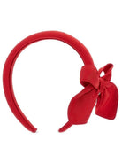 Cerchietto per capelli per bambina Monnalisa Kids rosso con dettaglio fiocco 17H002 8095 0043 MONNALISA KIDS 
