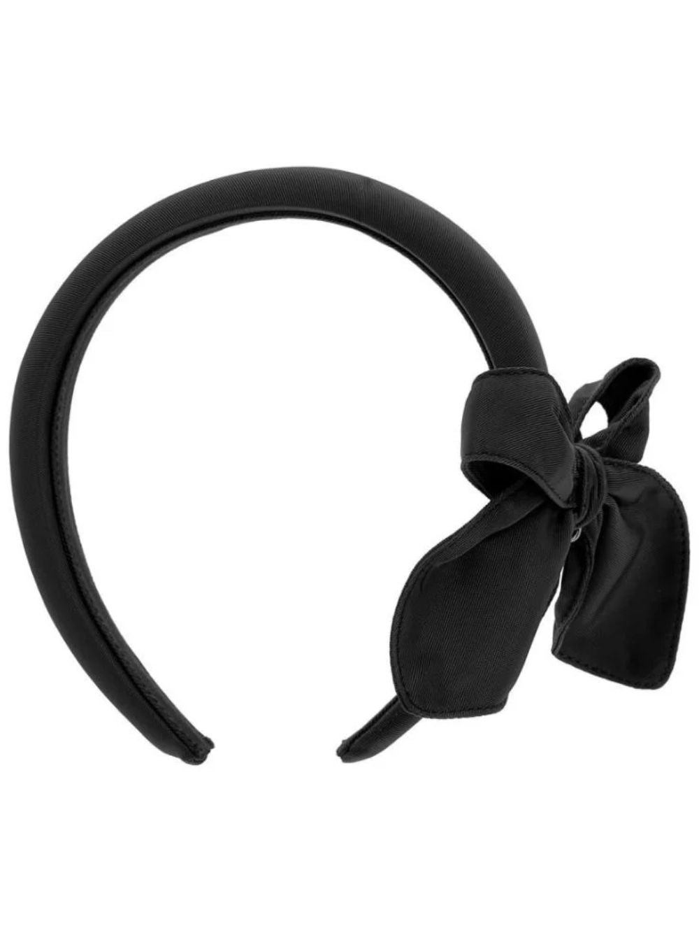 Cerchietto per capelli per bambina Monnalisa Kids nero con dettaglio fiocco sui lati 17H002 8095 0050 MONNALISA KIDS 