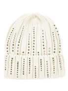 Cappello per bambina Monnalisa Kids bianco con decorazioni con strass 17H004 8064 0001 MONNALISA KIDS 