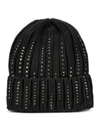 Cappello per bambina Monnalisa Kids nero con decorazioni con strass 17H004 8064 0050 MONNALISA KIDS 
