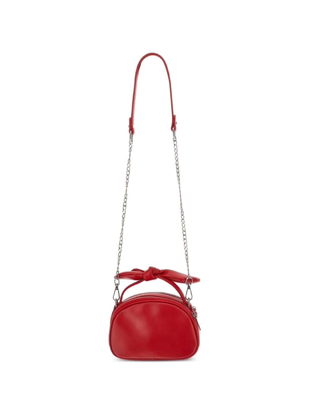 Borsa a tracolla per bambina Monnalisa Kids rossa con logo goffrato 17H006 8083 0043 MONNALISA KIDS 