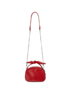 Borsa a tracolla per bambina Monnalisa Kids rossa con logo goffrato 17H006 8083 0043 MONNALISA KIDS 