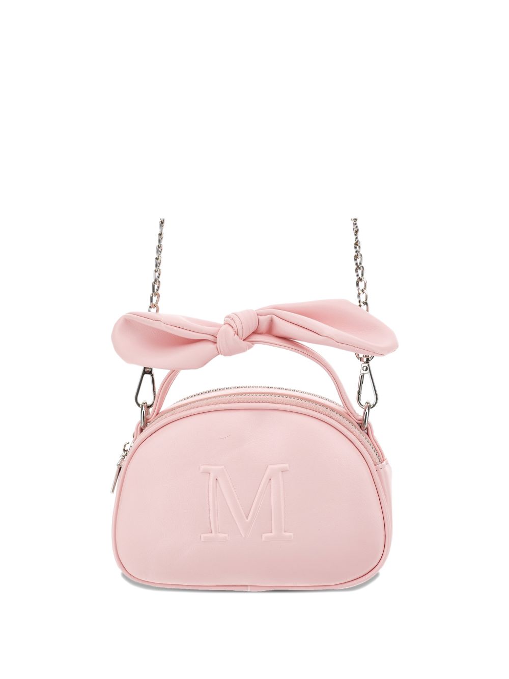 Borsa a tracolla per bambina Monnalisa Kids rosa con logo goffrato 17H006 8083 094F MONNALISA KIDS 