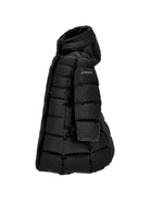 Cappotto trapuntato per bambina Monnalisa Kids nero con cappuccio 17H102 8026 0050 MONNALISA KIDS 