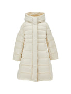 Cappotto trapuntato per bambina Monnalisa Kids beige con cappuccio 17H102 8026 029F MONNALISA KIDS 