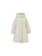Cappotto trapuntato per bambina Monnalisa Kids beige con cappuccio 17H102 8026 029F MONNALISA KIDS 
