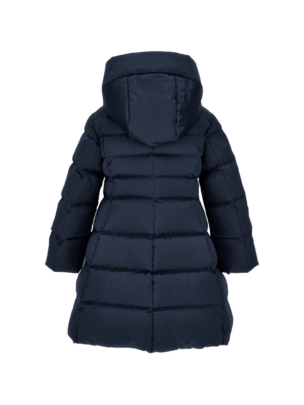 Cappotto trapuntato per bambina Monnalisa Kids blu con cappuccio 17H102 8026 056S MONNALISA KIDS 